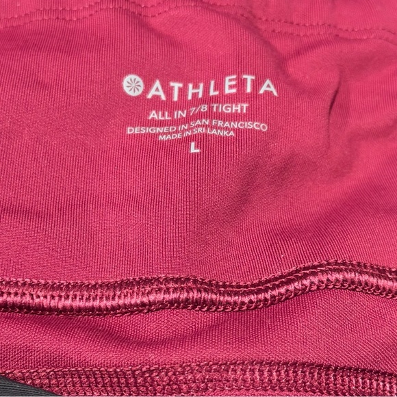 Athleta All In 7/8 Tight Large - Picture 6 of 7